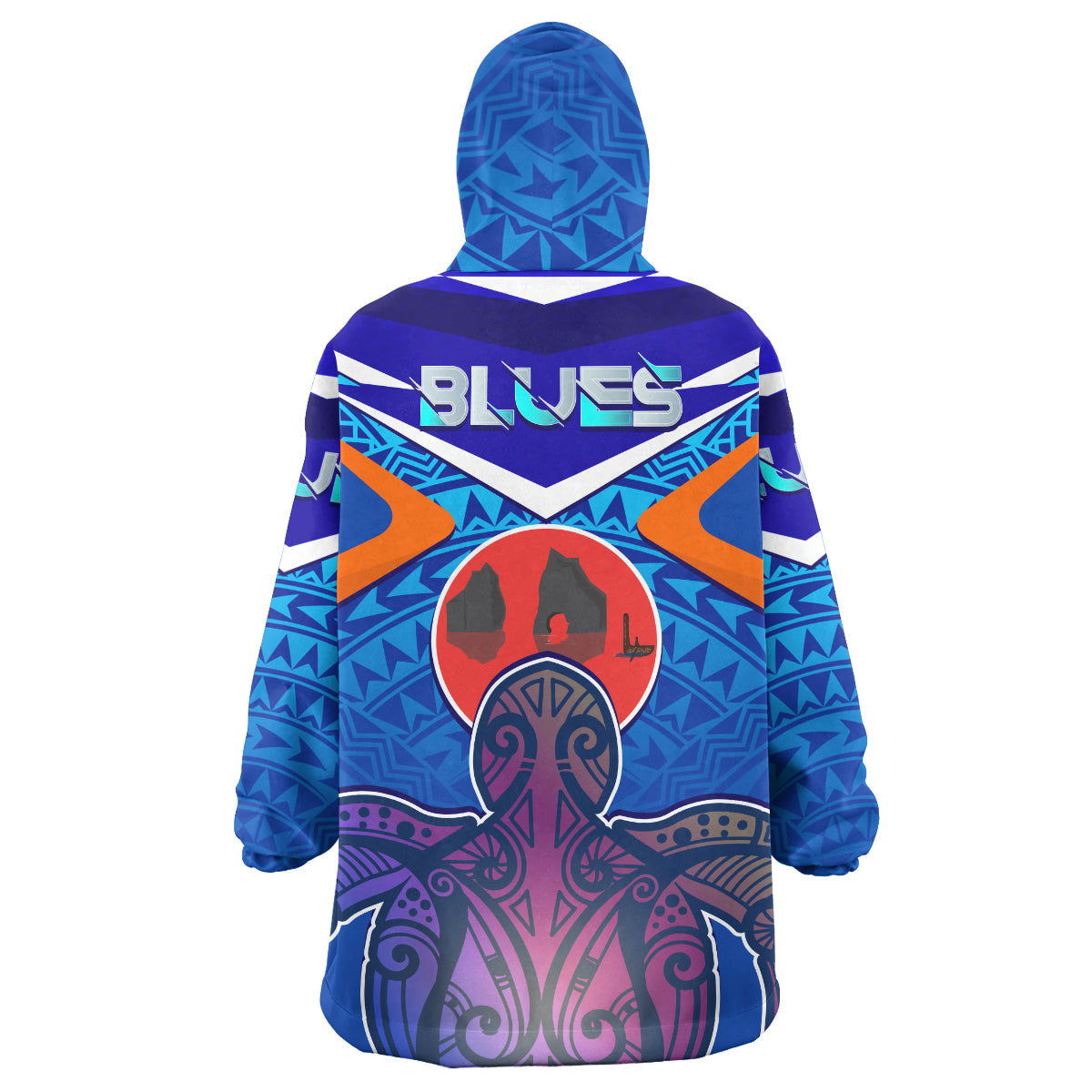 blues-rugby-custom-polynesian-snug-hoodie-auckland-blues-rugby-with-wharariki-beach-and-maori-sea-turtle-oodie-blanket