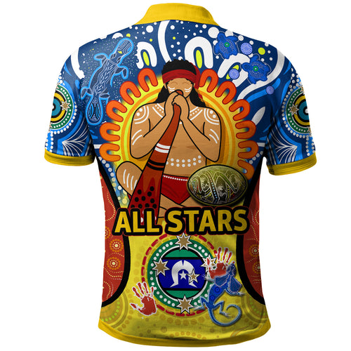 indigenous-all-stars-rugby-league-polo-shirt-custom-indigenous-dreamtime-team-with-didgeridoo-and-aboriginal-flag-polo-shirt
