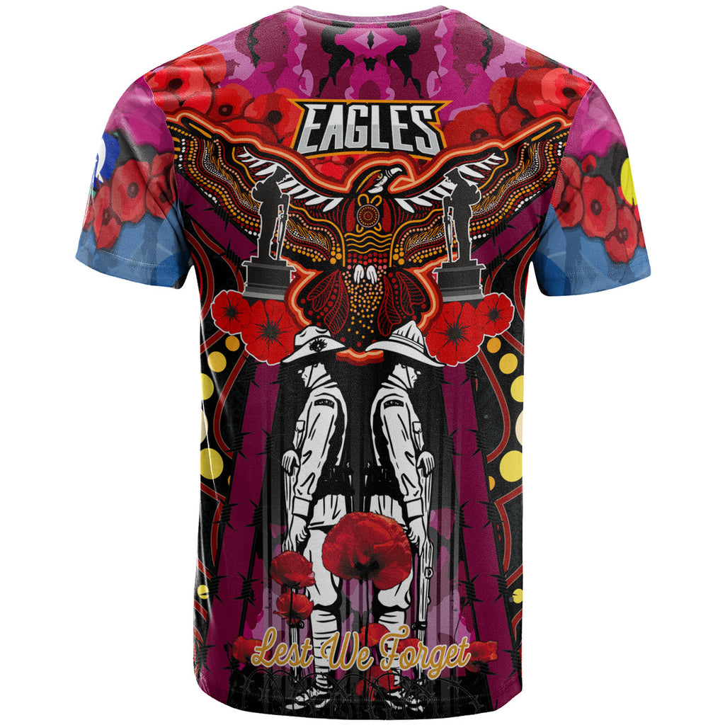 eagles-aboriginal-rugby-anzac-day-custom-t-shirt-remembrance-sea-eagles-with-poppy-flower-watercolour-style