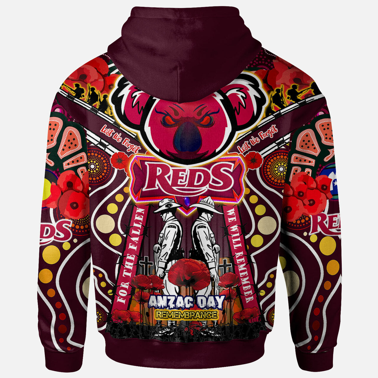 https-aussievibes-co-reds-rugby-anzac-aboriginal-custom-watercolour-hoodie-remembrance-queensland-reds-with-koala-and-poppy-flower