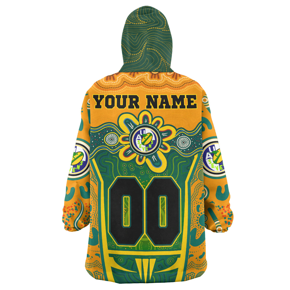 australian-rugby-sevens-mens-squad-snug-hoodie-custom-aussie-7s-indigenous-commonwealth-games-with-australia-coast-of-arm-oodie-blanket