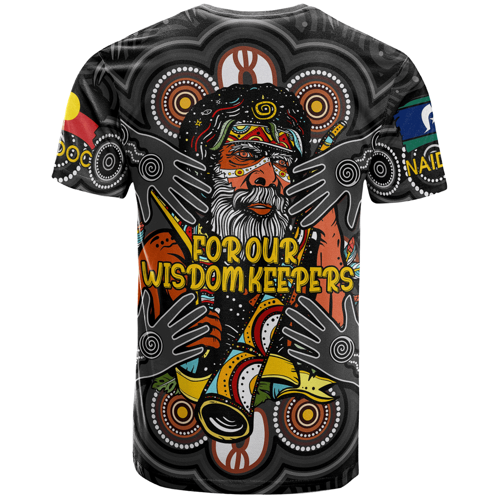 australia-naidoc-week-2023-t-shirt-custom-for-our-elders-the-wisdom-keepers-aboriginal-inspired-t-shirt