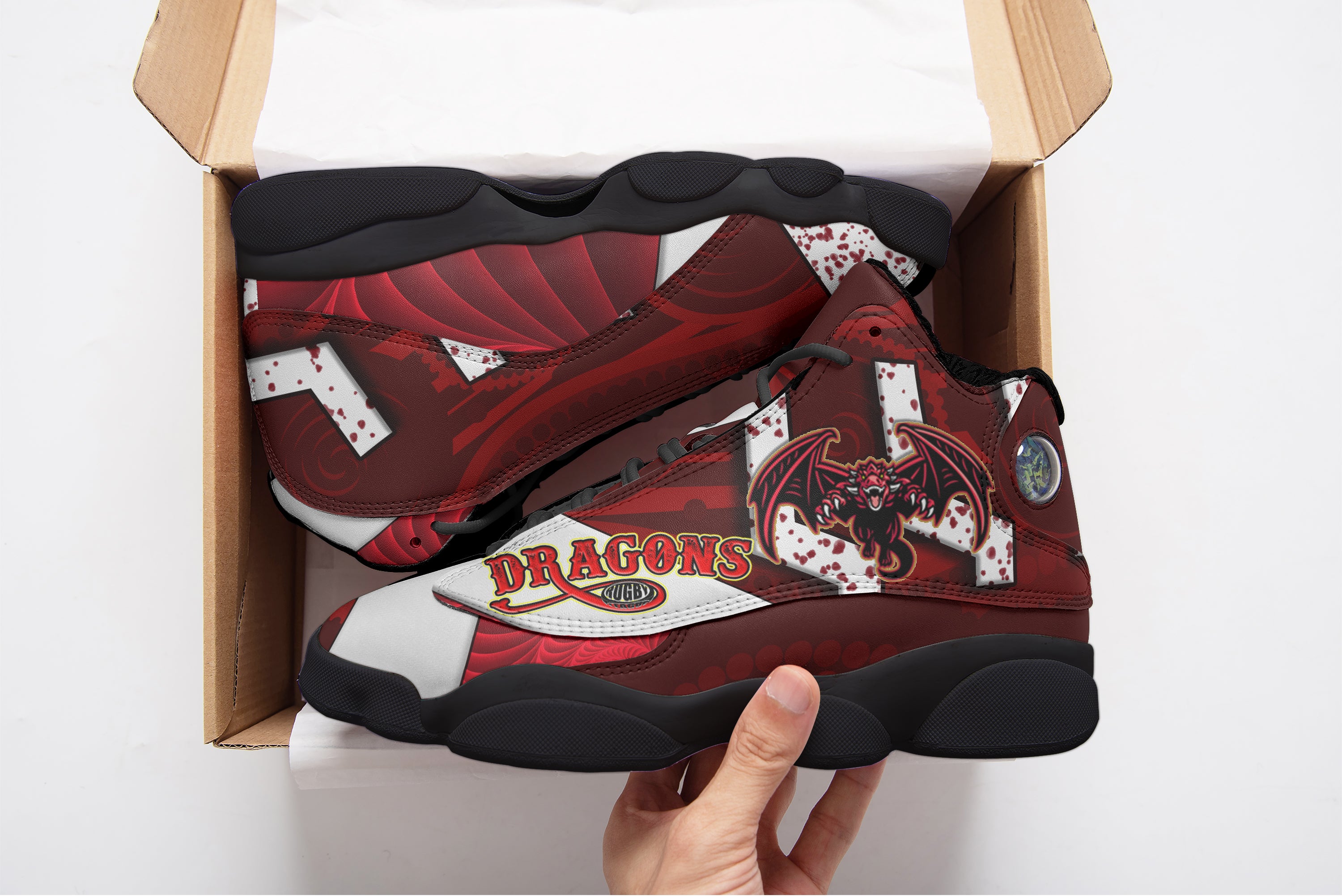 st-george-rugby-custom-high-top-basketball-shoes-j13-dragons-with-rugby-ball-aboriginal-patterns-sneakers-j13