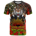 tigers-rugby-t-shirt-custom-anzac-tigers-with-remembrance-poppy-and-indigenous-patterns-t-shirt-1