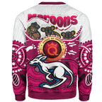 maroons-rugby-aboriginal-sweatshirt-custom-queensland-maroons-kangaroo-with-indigenous-koala-sweatshirt