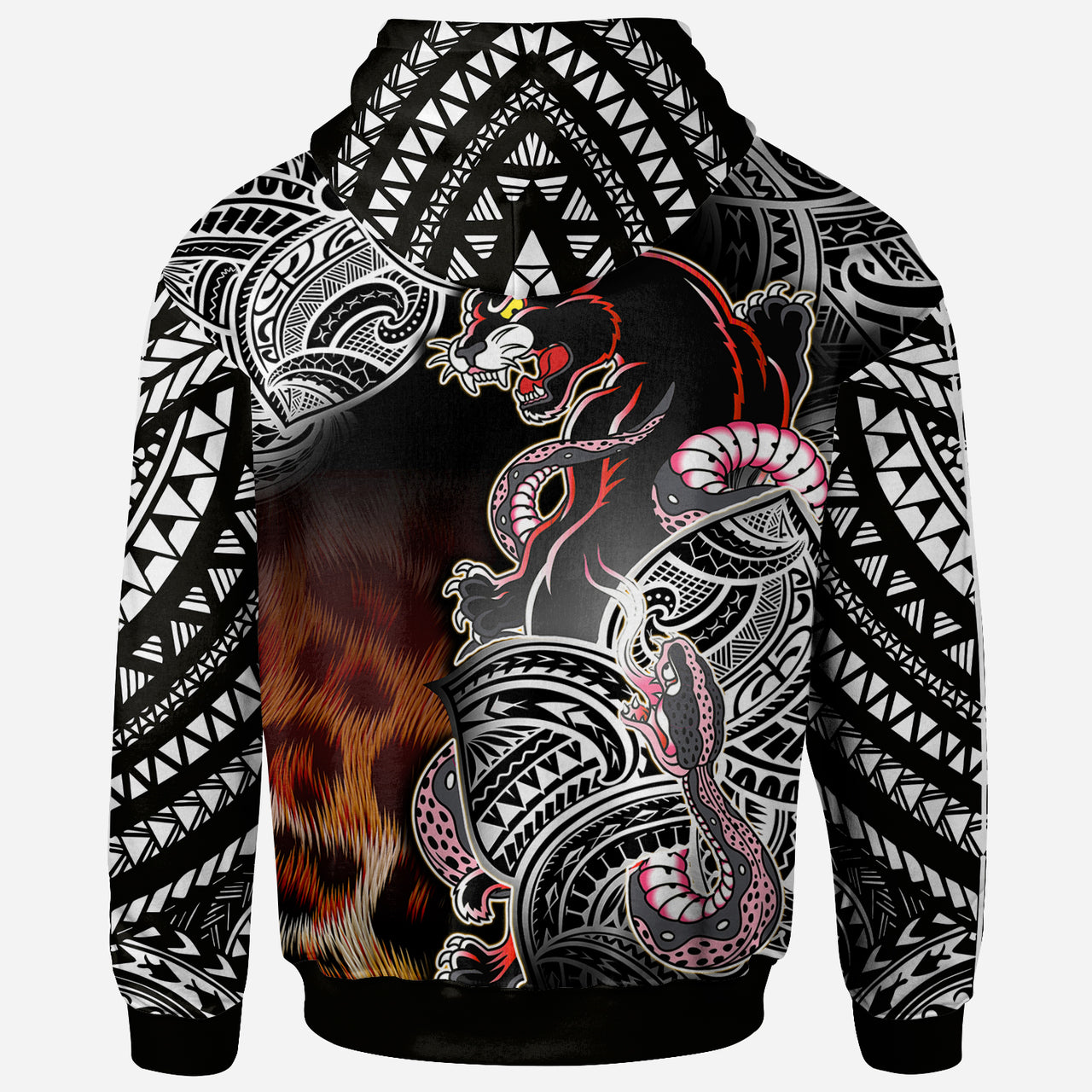 panthers-rugby-polynesian-hoodie-custom-wild-black-penrith-panthers