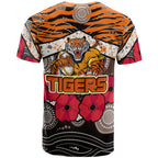 tigers-rugby-t-shirt-aboriginal-aboriginal-tiger-skin-texture-anzac-day-tiger-with-poppy-t-shirt-1