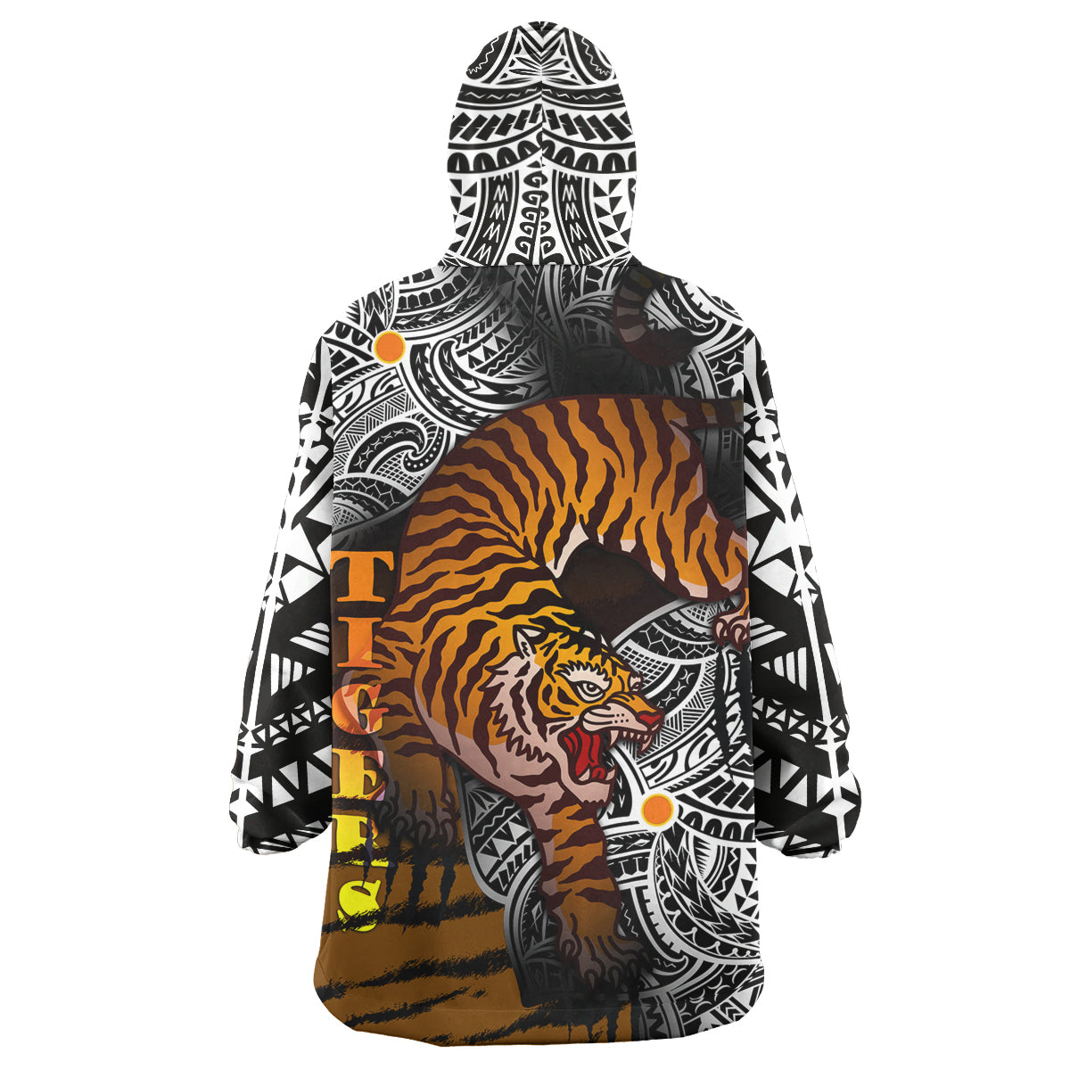 tigers-rugby-polynesian-snug-hoodie-custom-wild-west-tigers-oodie-blanket