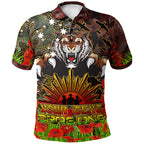 tigers-rugby-polo-shirt-custom-anzac-tigers-with-remembrance-poppy-and-indigenous-patterns-polo-shirt-1