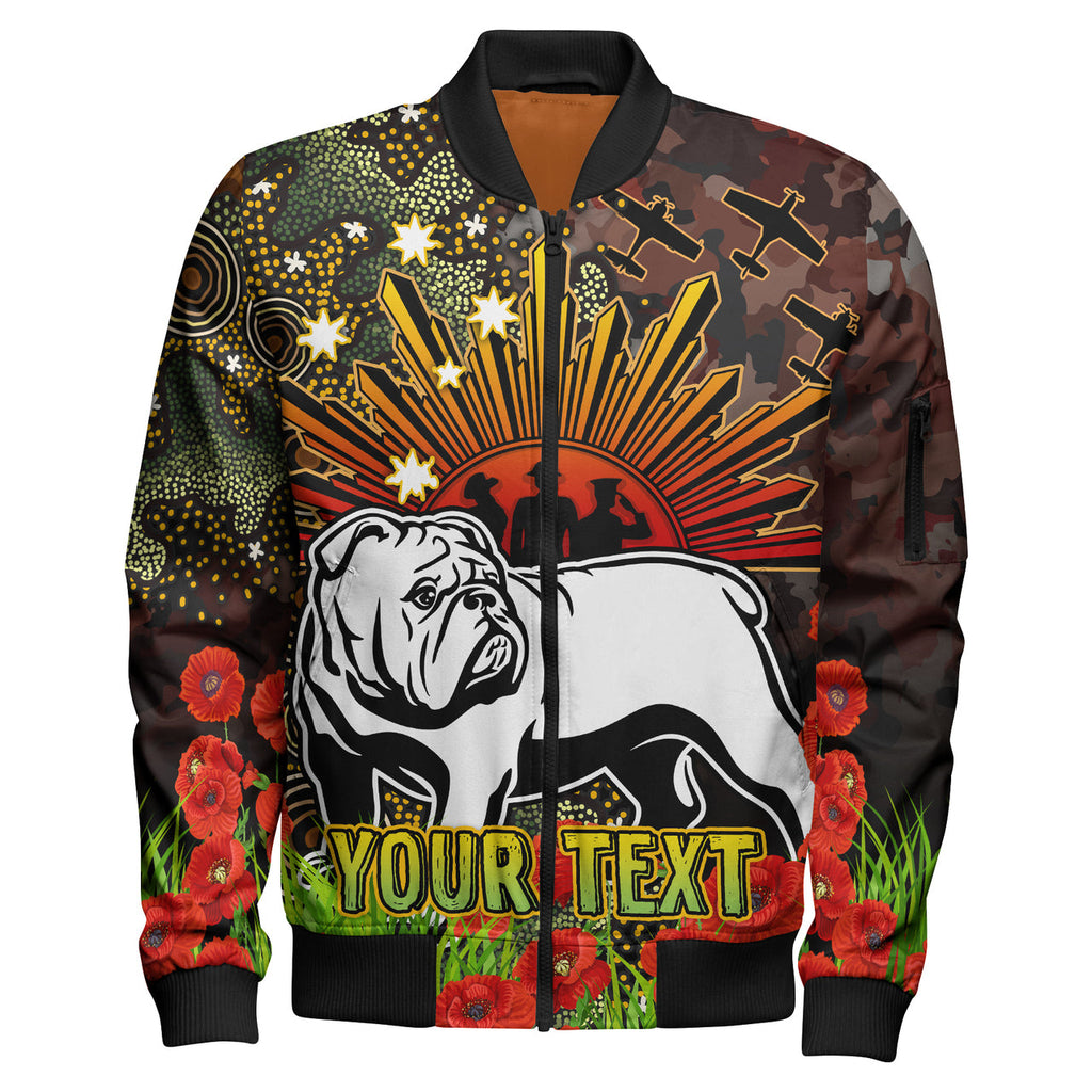 bulldogs-rugby-bomber-jacket-anzac-bulldog-with-remembrance-poppy-and-indigenous-patterns-bomber-jacket