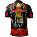 australia-anzac-day-polo-shirt-anzac-day-lest-we-forget-quotes-with-stripes-patterns-polo-shirt