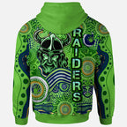 raiders-rugby-naidoc-week-watercolour-dot-painting-hoodie-custom-canberra-raiders-getting-up-standing-up-showing-up