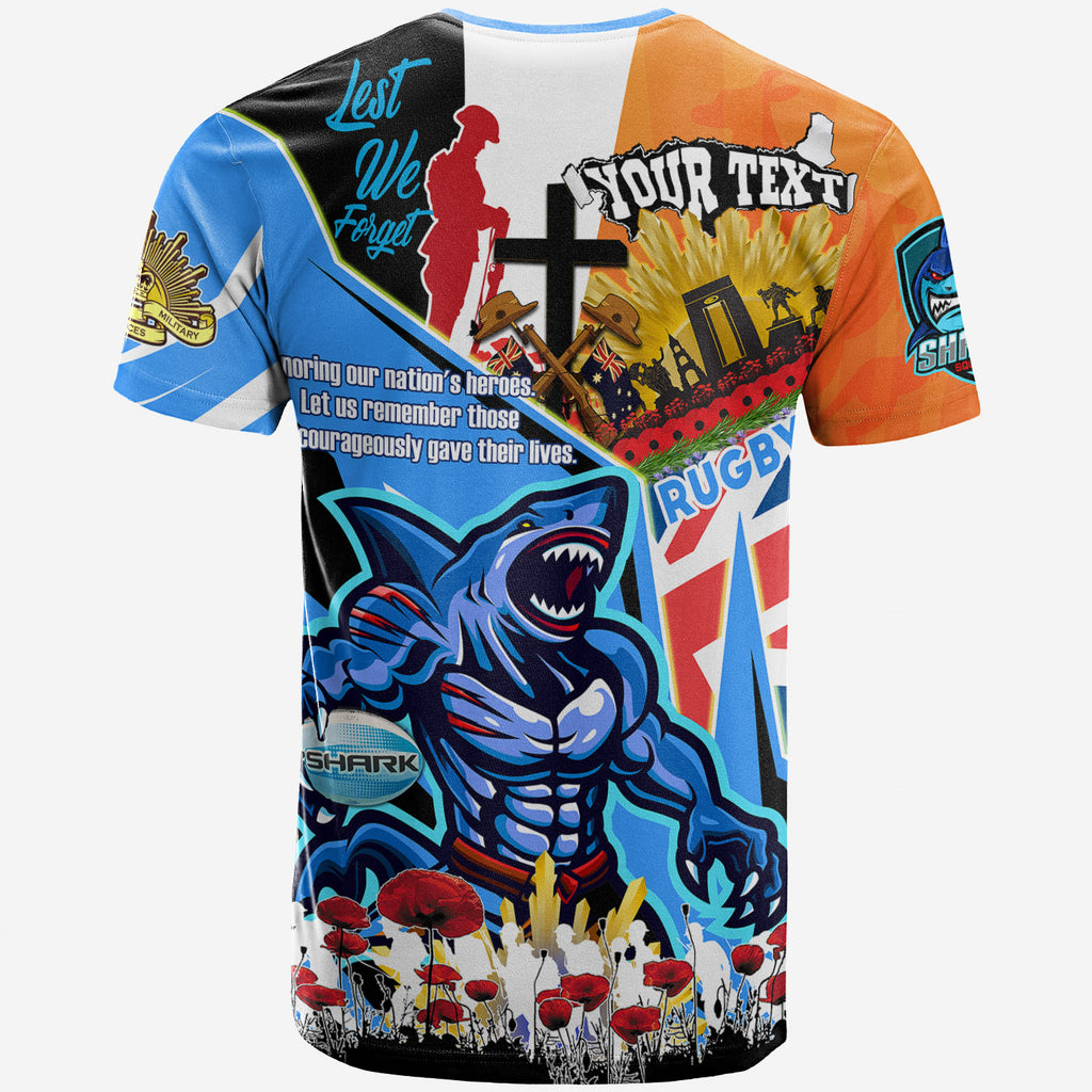 sharks-rugby-t-shirt-custom-remembrance-sharks-anzac-quote-with-poppy-and-rosemary-t-shirt