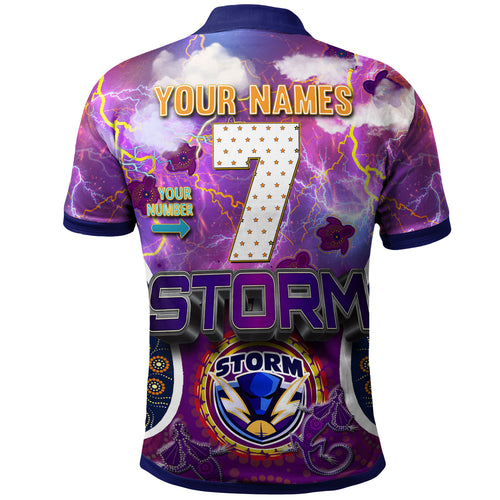 storm-rugby-polo-shirt-custom-storm-man-thunder-power-mascot-with-aboriginal-culture-personalised-name-and-number-polo-shirt