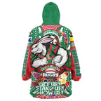 rabbitohs-rugby-naidoc-week-snug-hoodie-south-sydney-rabbitohs-with-aboriginal-and-torres-strait-islander-culture-oodie-blanket