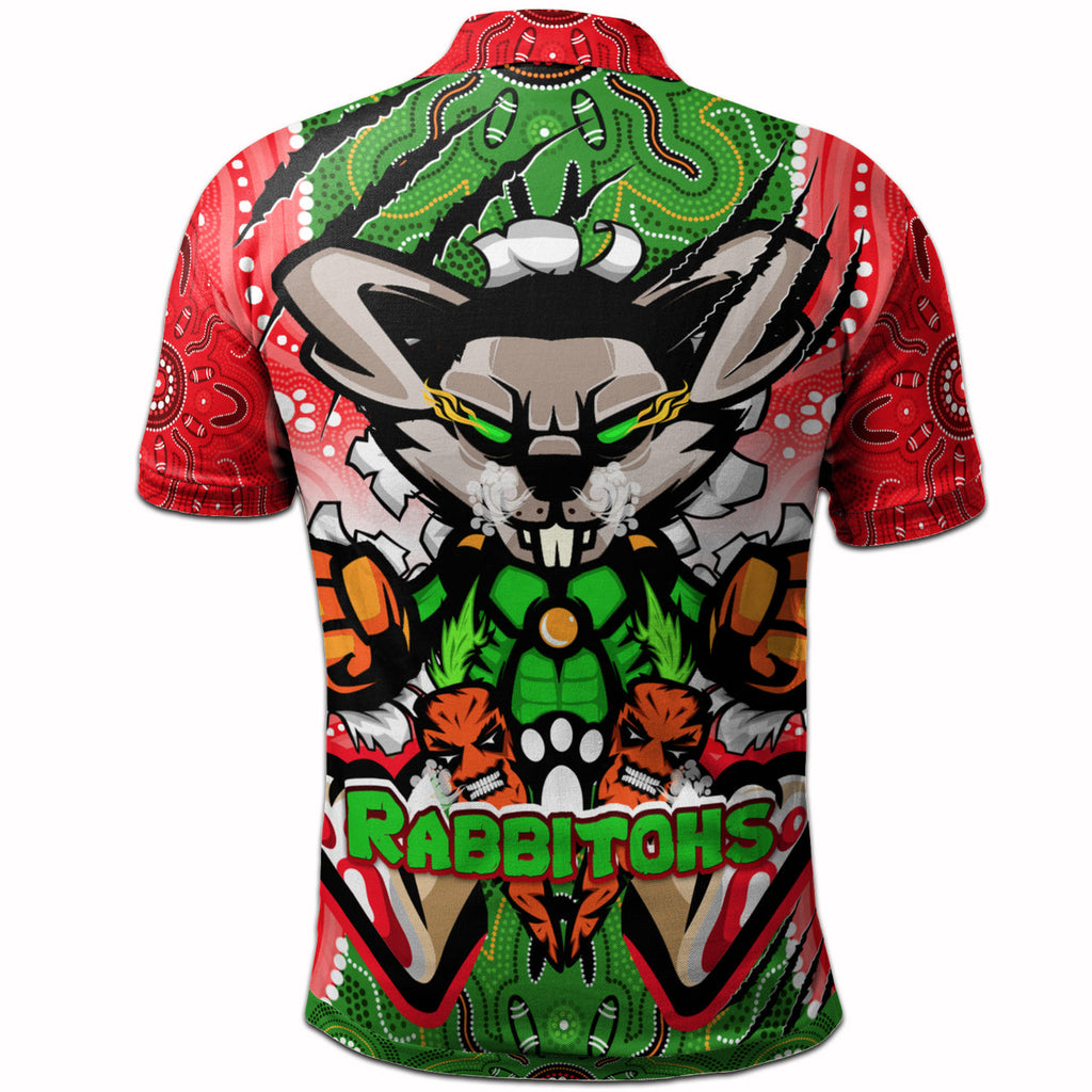 rabbitohs-aboriginal-rugby-polo-shirt-rabbitohs-stand-above-the-rest-scratch-style