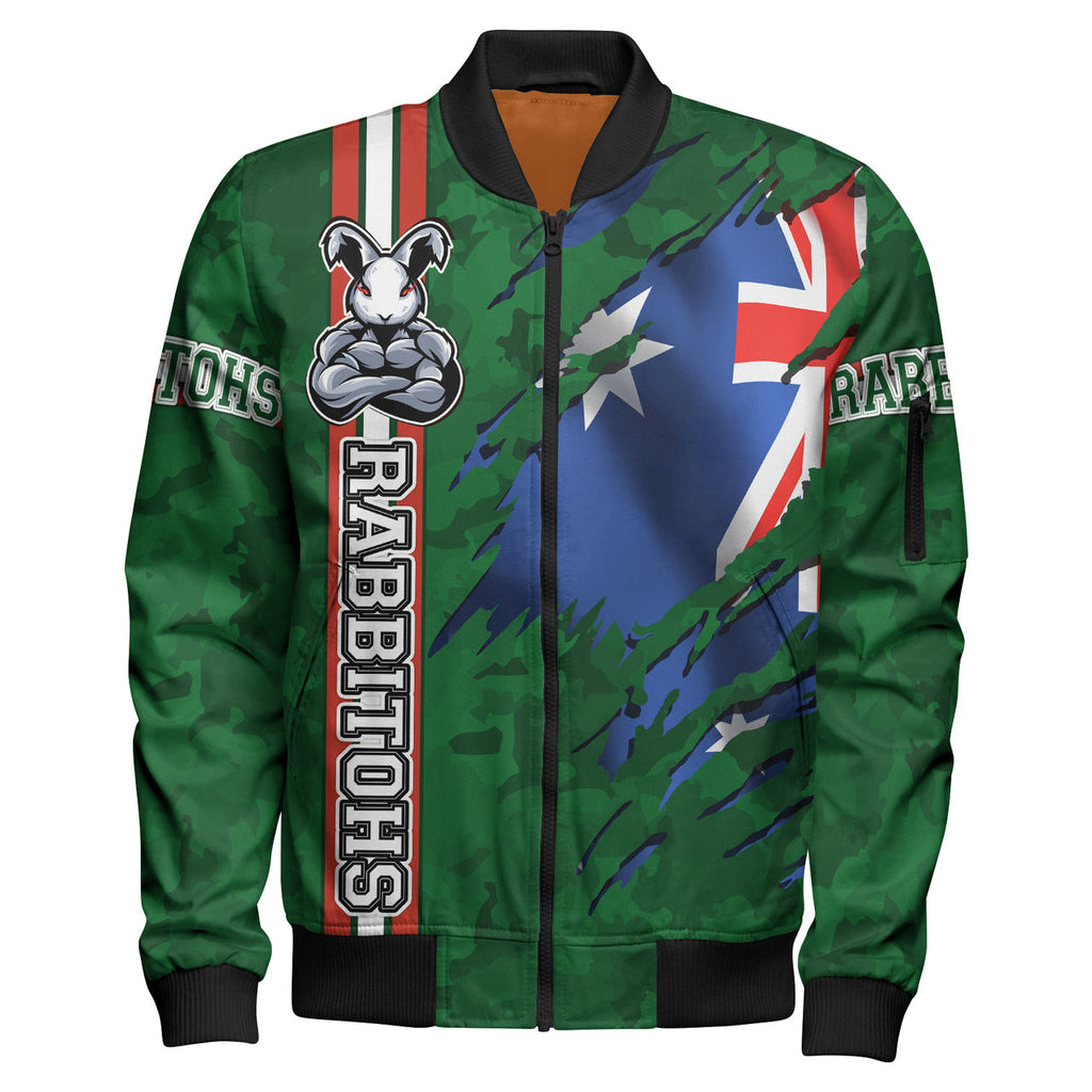 rabbitohs-rugby-bomber-jacket-custom-rabbitohs-with-camouflage-and-australia-flag-bomber-jacket
