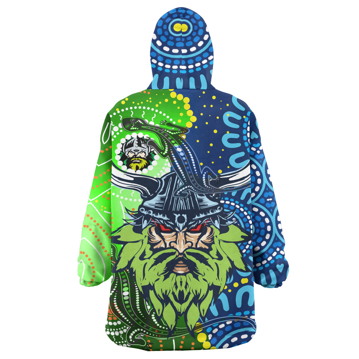 canberra-raiders-rugby-custom-aboriginal-snug-hoodie-the-indigenous-raiders-power-oodie-blanket