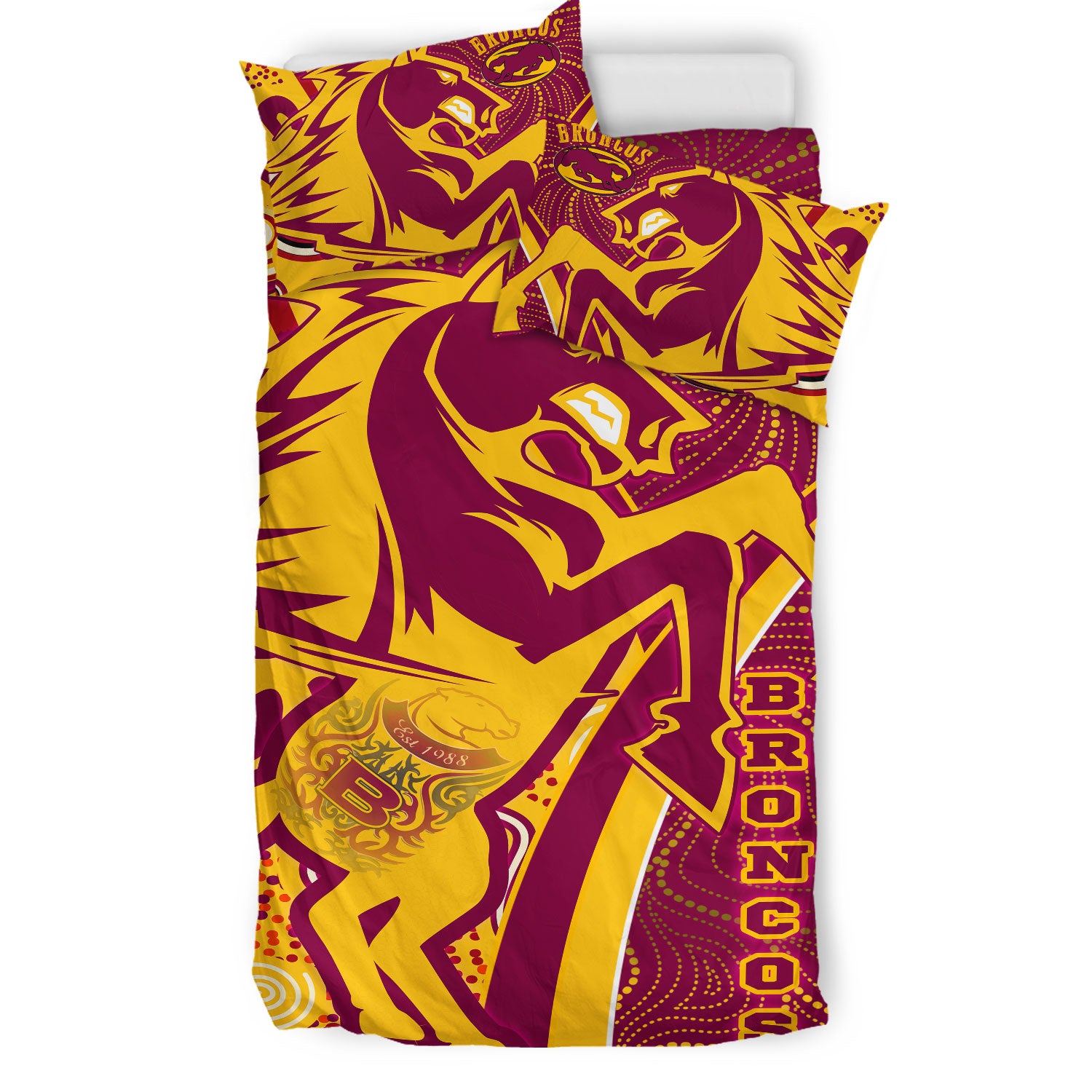 broncos-rugby-bedding-set-custom-brisbane-broncos-pride-with-tattoo-and-aboriginal-art-personalised-name-and-number-bedding-set