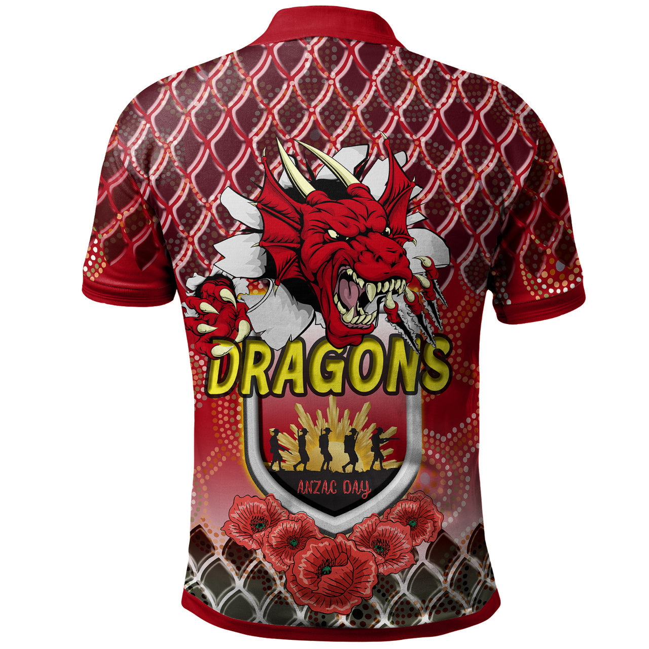 st-george-illawarra-dragons-rugby-polo-shirt-aboriginal-and-anzac-day-with-dragons-poppy-flower-patterns-polo-shirt