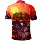 reds-rugby-custom-indigenous-polo-shirt-connection-to-the-sun-and-the-land