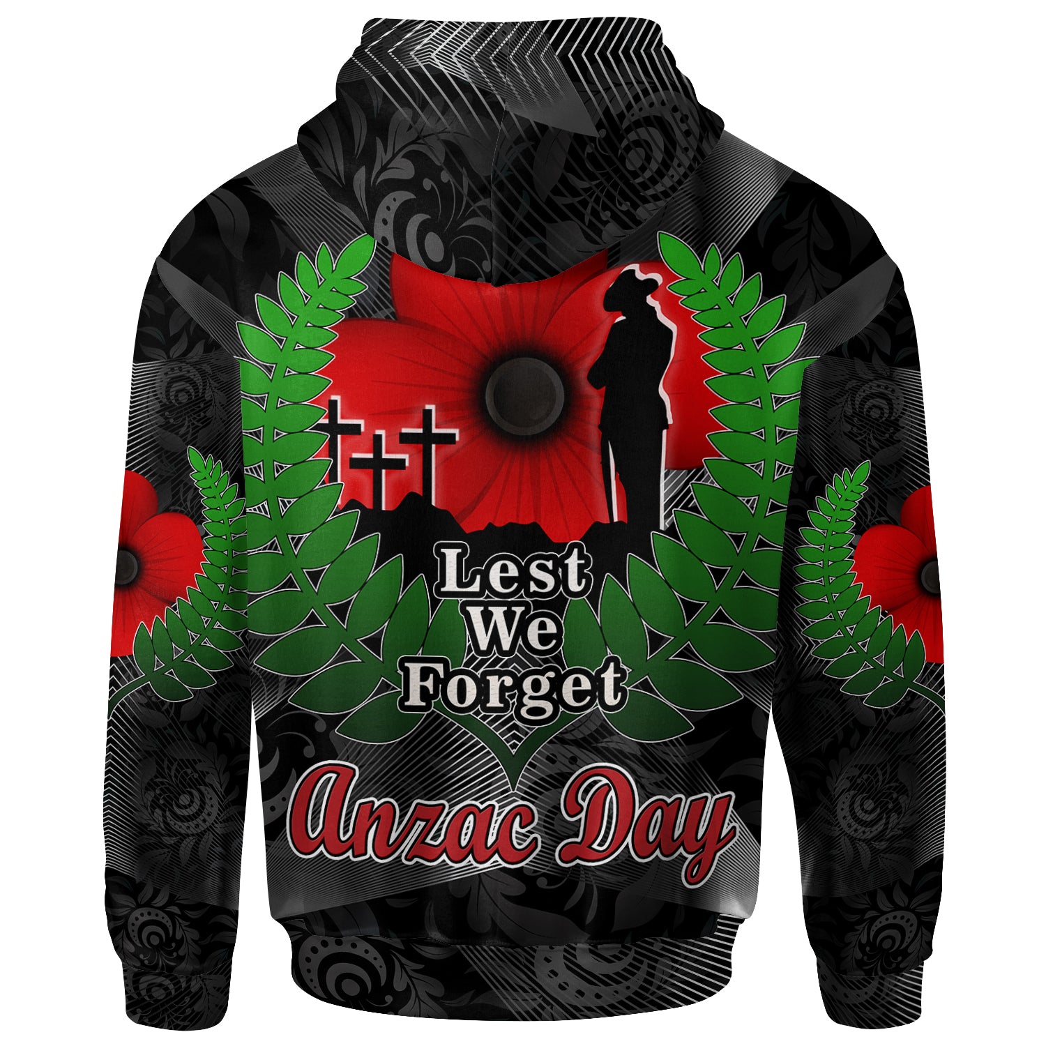 new-zealand-anzac-day-hoodie-anzac-day-lest-we-forget-low-poly-motley-pattern-hoodie
