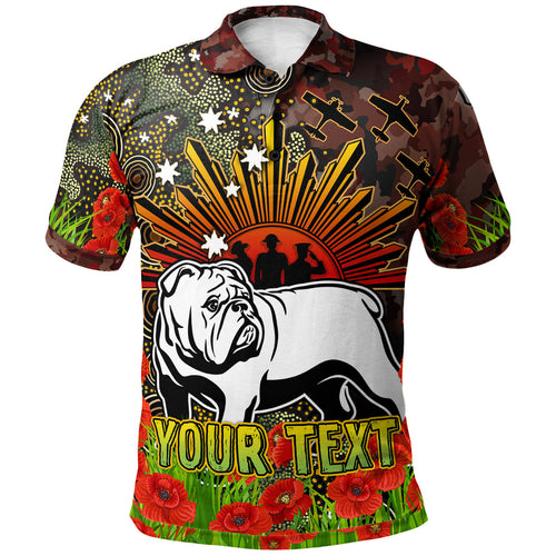 bulldogs-rugby-polo-shirt-anzac-bulldog-with-remembrance-poppy-and-indigenous-patterns-polo-shirt