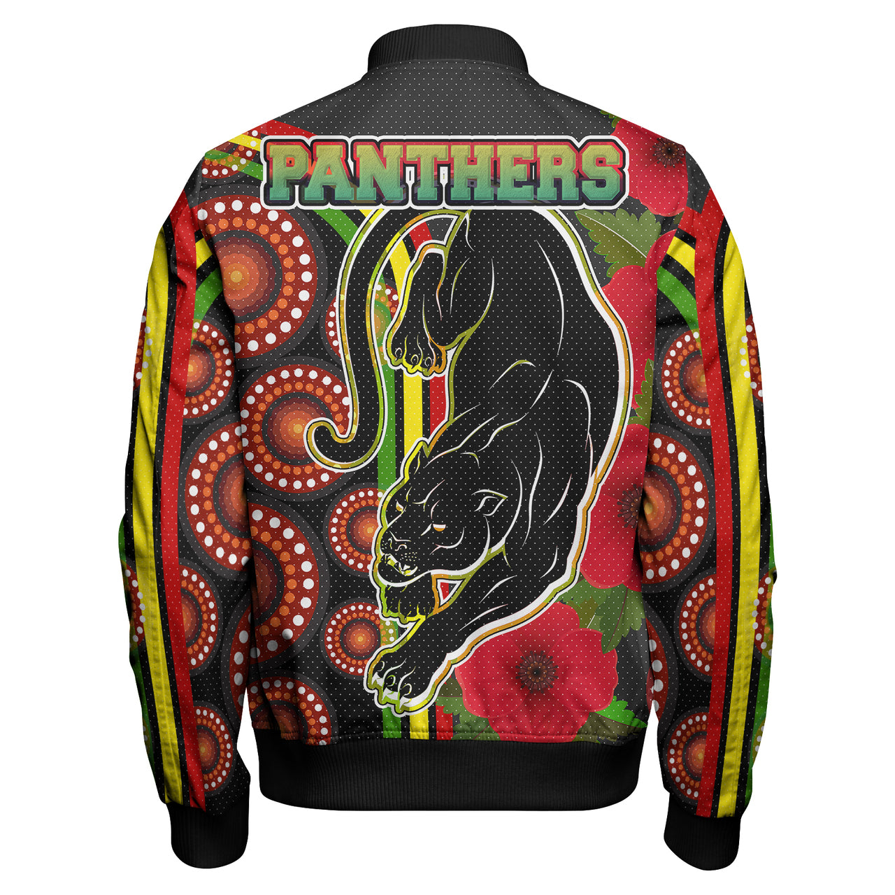 https-aussievibes-co-panthers-rugby-bomber-jacket-aboriginal-panthers-anzac-day-panther-with-poppy-flower-bomber-jacket