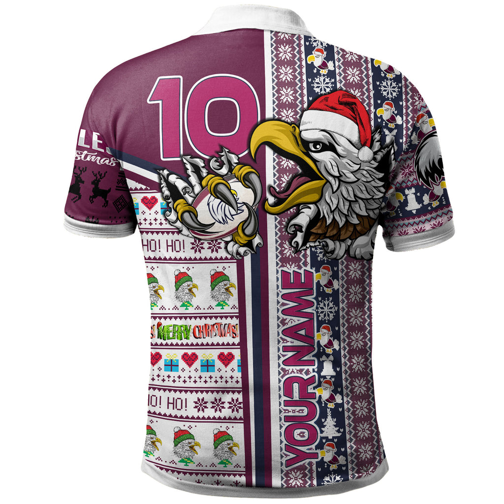 sea-eagles-rugby-christmas-polo-shirt-custom-scratch-eagles-snowflakes-ho-ho-ho-personalized-name-and-number-polo-shirt