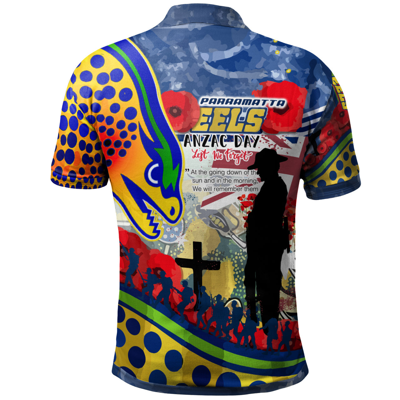 eels-rugby-australia-anzac-day-lest-we-forget-polo-shirt-remembrance-eels-with-anzac-poppy-watercolour-style
