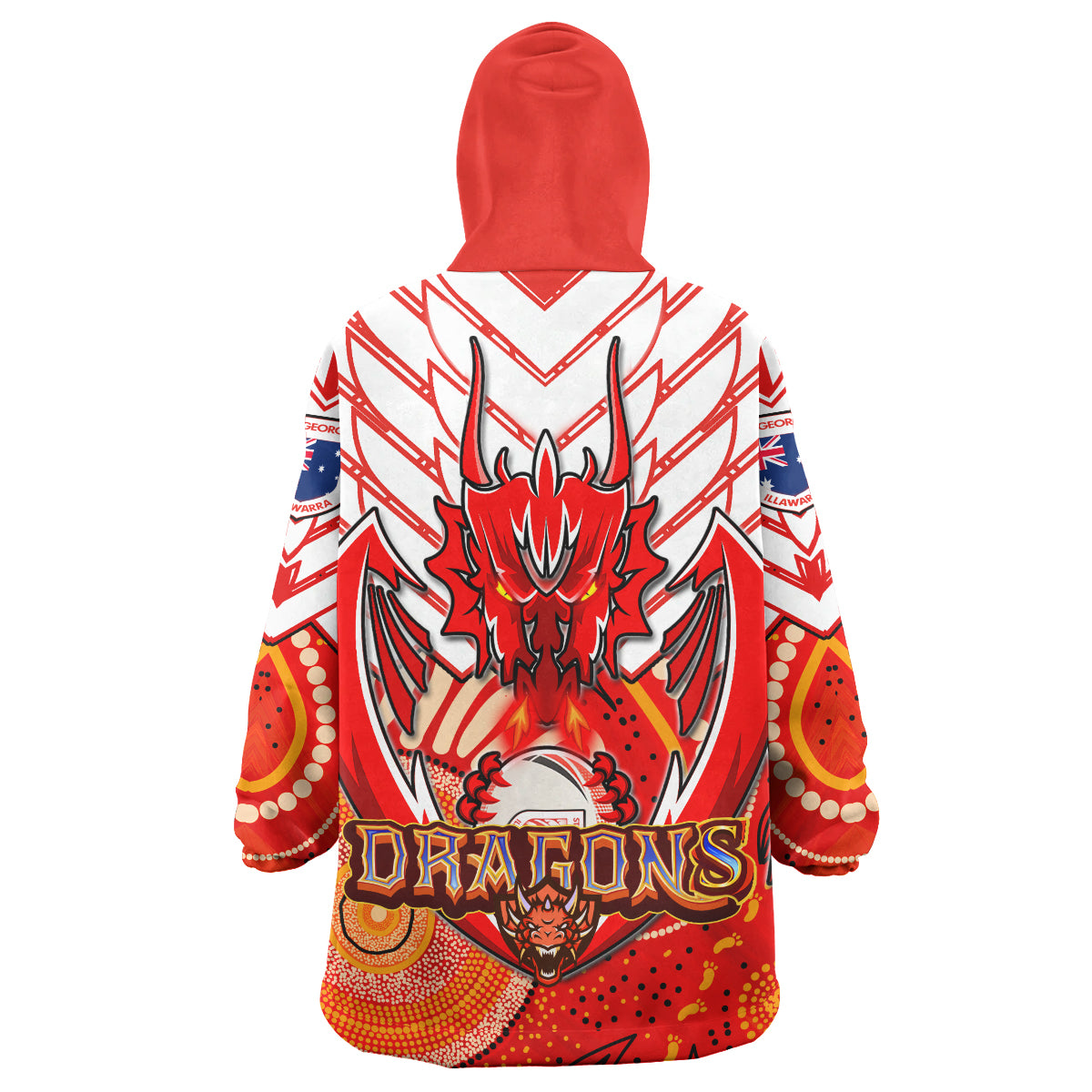 st-george-aboriginal-rugby-snug-hoodie-custom-indigenous-super-dragons-with-australia-flag-oodie-blanket
