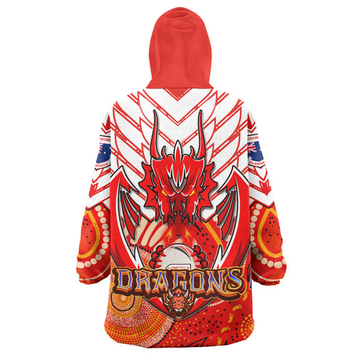 st-george-aboriginal-rugby-snug-hoodie-custom-indigenous-super-dragons-with-australia-flag-oodie-blanket