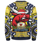 cowboys-rugby-christmas-sweatshirt-custom-merry-christmas-cowboys-aboriginal-dot-art-painting-footprints-sweatshirt