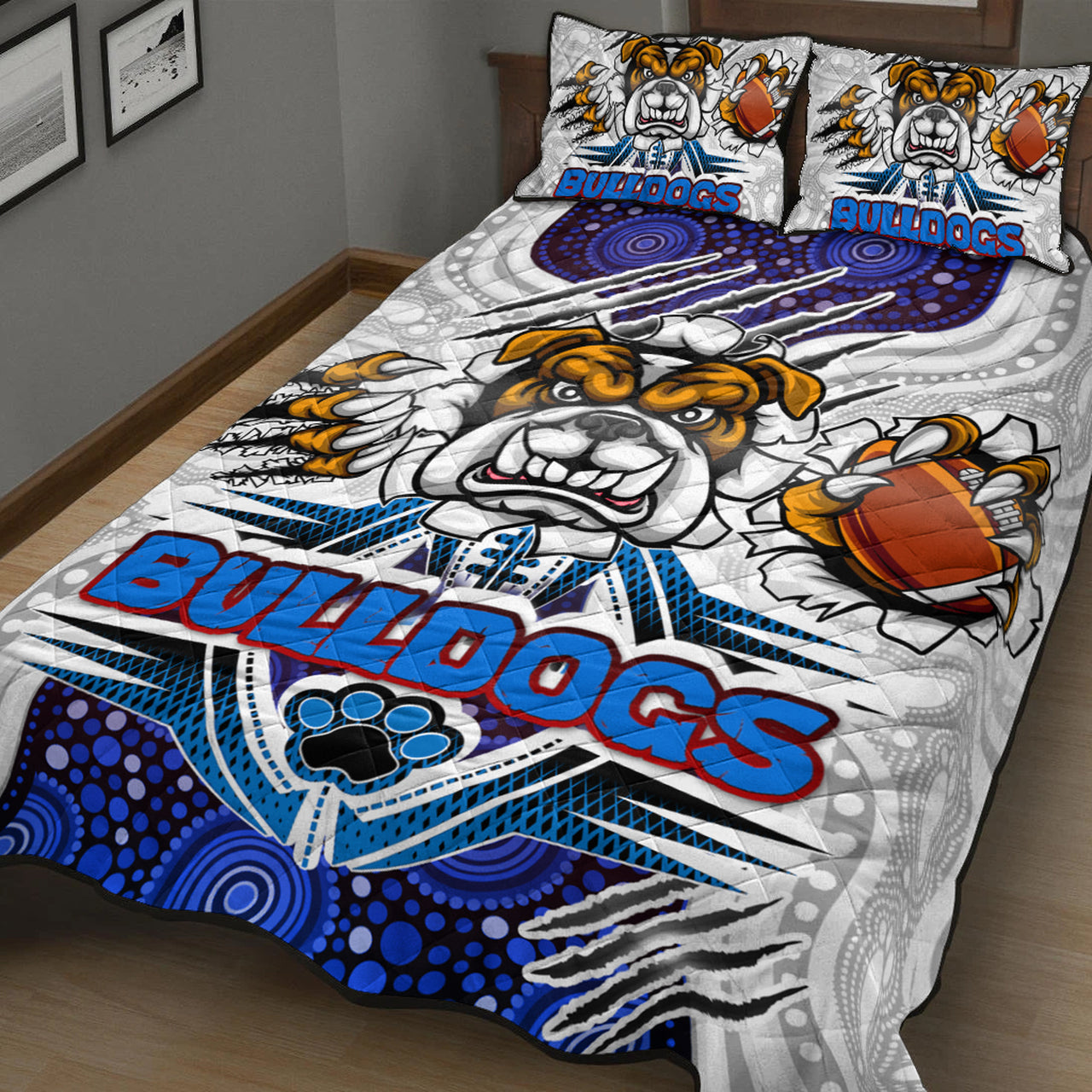 bulldogs-rugby-custom-aboriginal-quilt-bed-set-indigenous-super-bulldogs