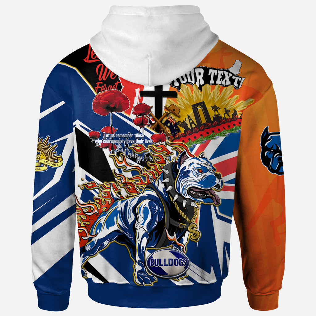 bulldogs-rugby-hoodie-custom-remembrance-bulldogs-anzac-quote-with-poppy-and-rosemary-hoodie