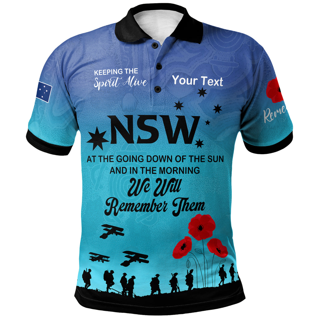 australia-new-south-wales-anzac-custom-polo-shirt-keeping-the-spirit-alive-polo-shirt