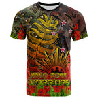 warriors-rugby-t-shirt-custom-anzac-warriors-with-remembrance-poppy-and-indigenous-patterns-t-shirt-1