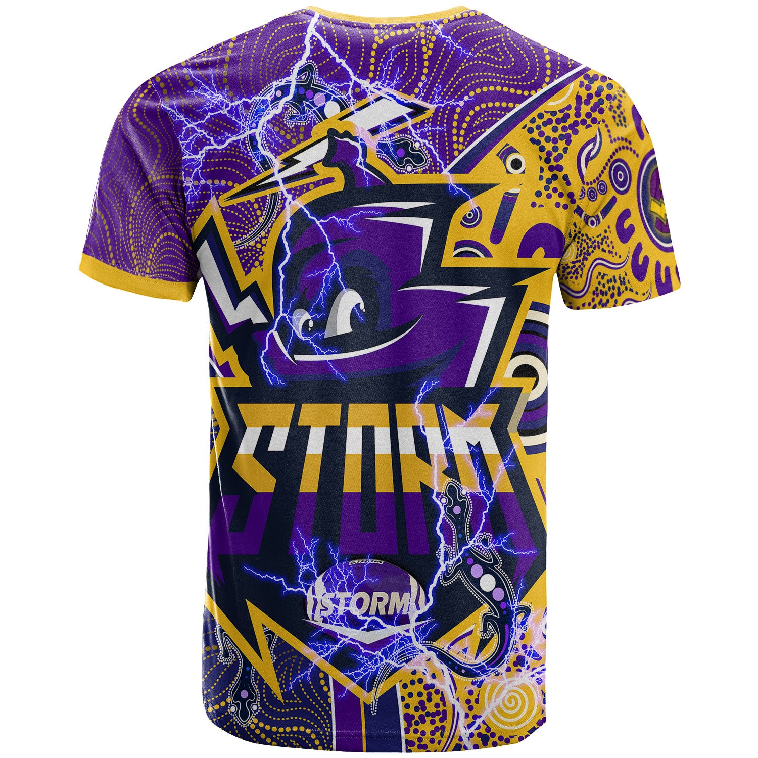 storm-rugby-aboriginal-t-shirt-custom-melbourne-storm-mascot-with-aussie-lizards-and-rugby-ball-t-shirt