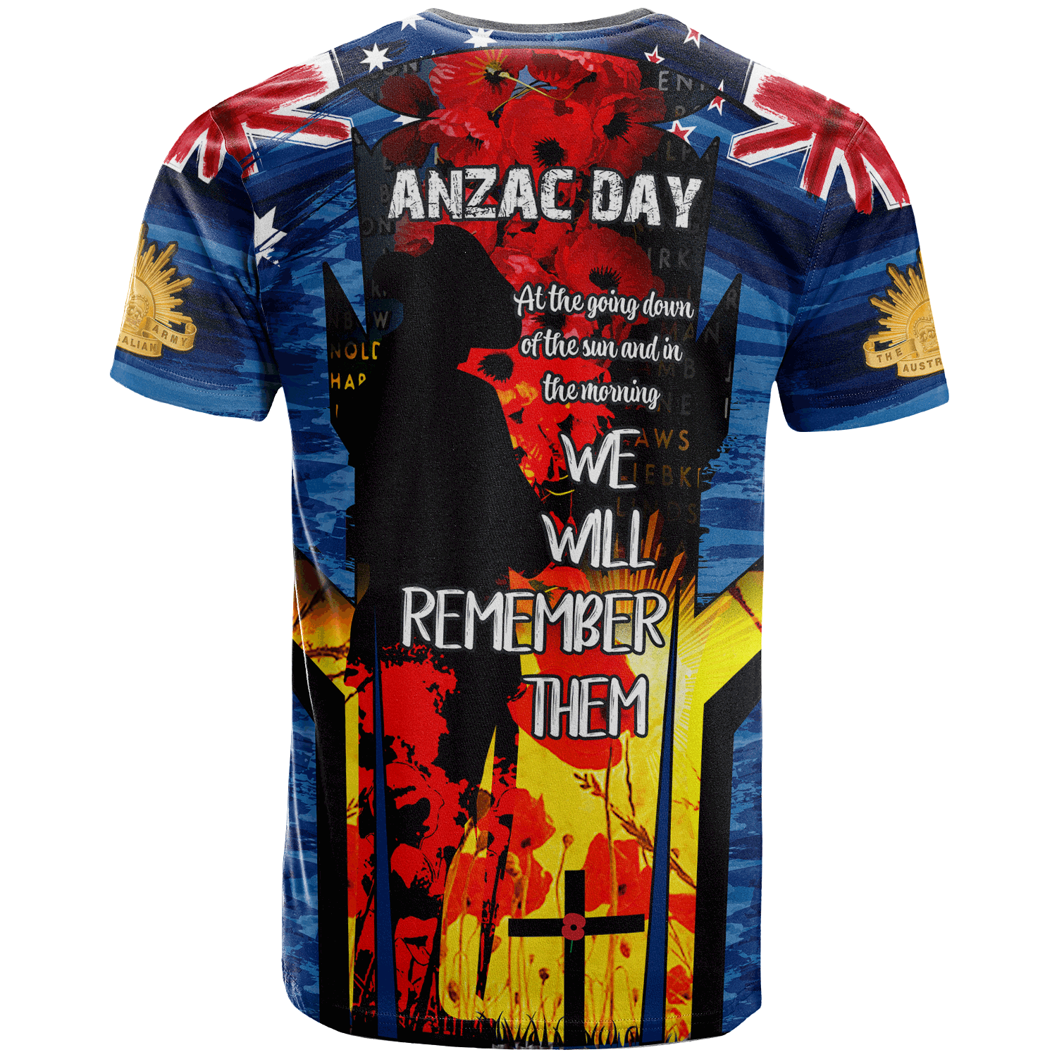australia-and-new-zealand-army-corps-t-shirt-commemorated-anzac-day-lest-we-forget-t-shirt