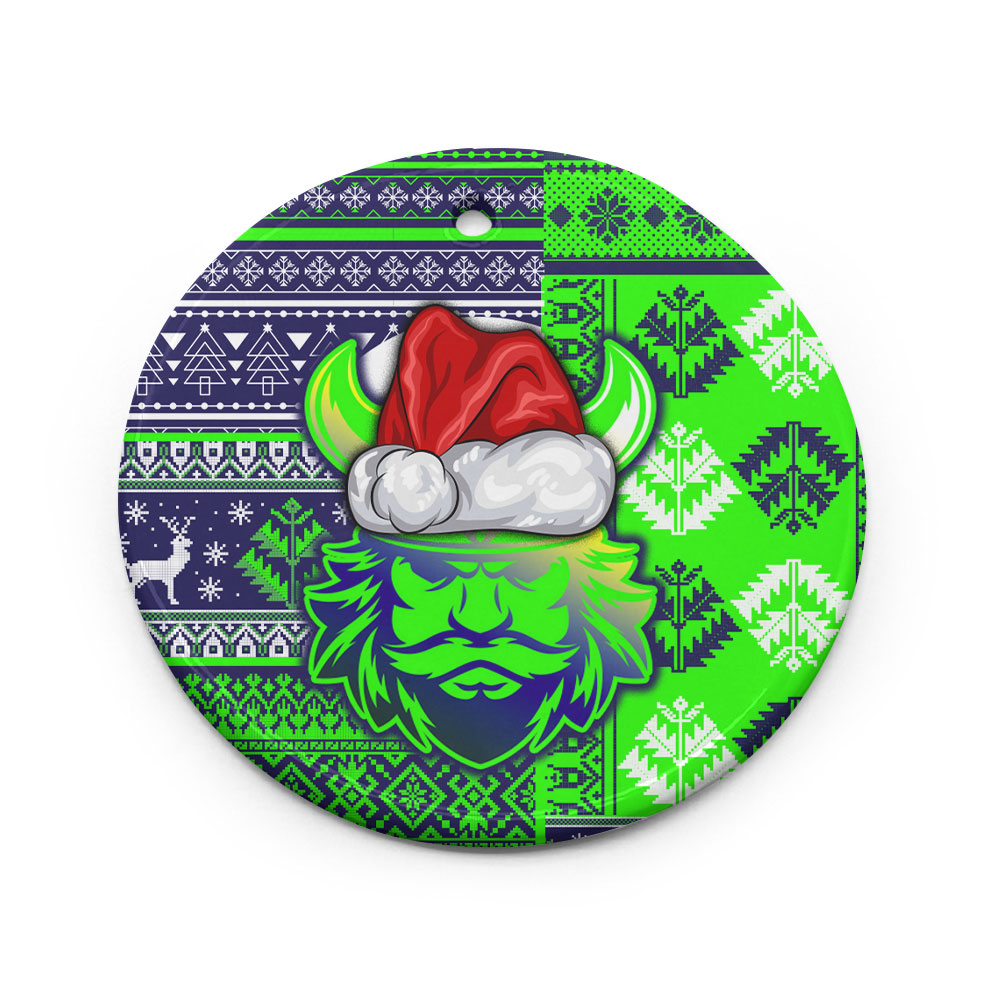 raiders-rugby-ornaments-custom-christmas-snowflakes-warriors-mascot-ornaments