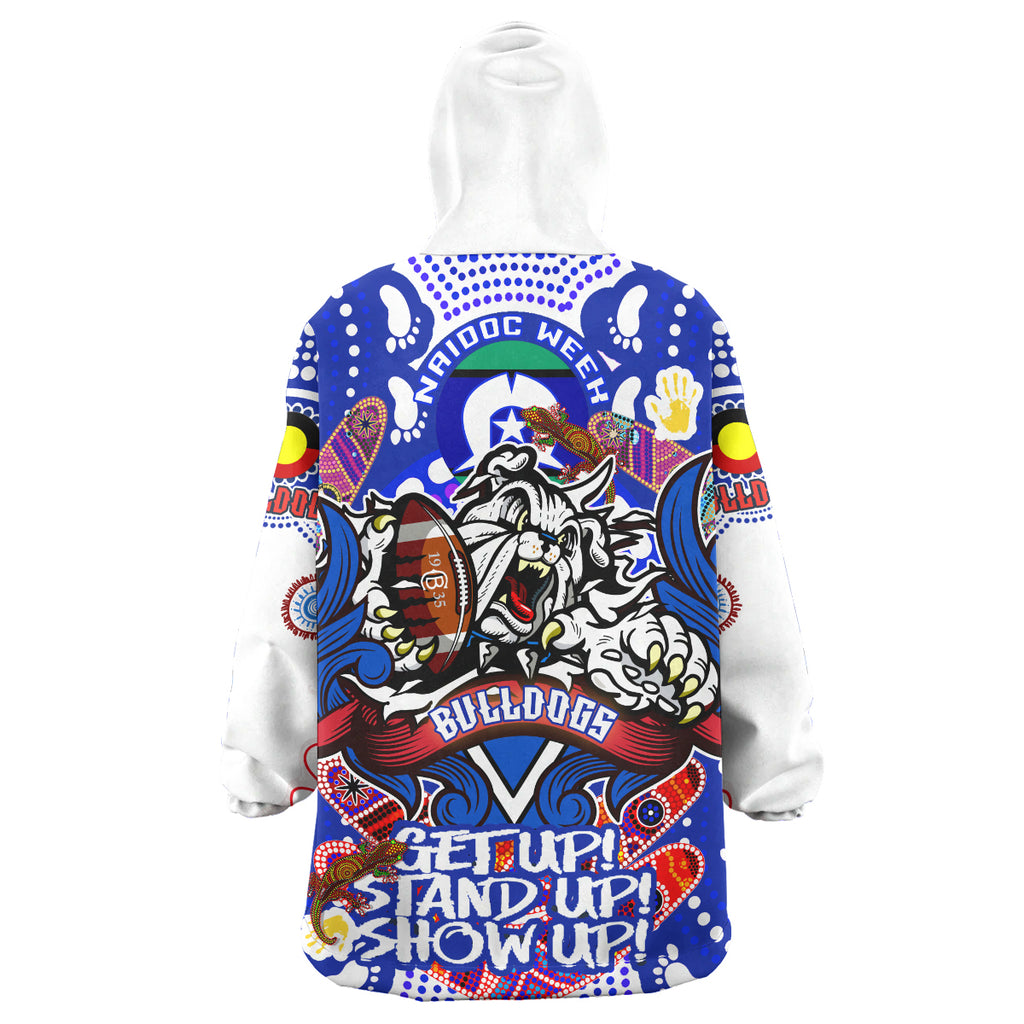 bulldogs-rugby-naidoc-week-snug-hoodie-super-angry-bulldogs-naidoc-week-celebrations-oodie-blanket