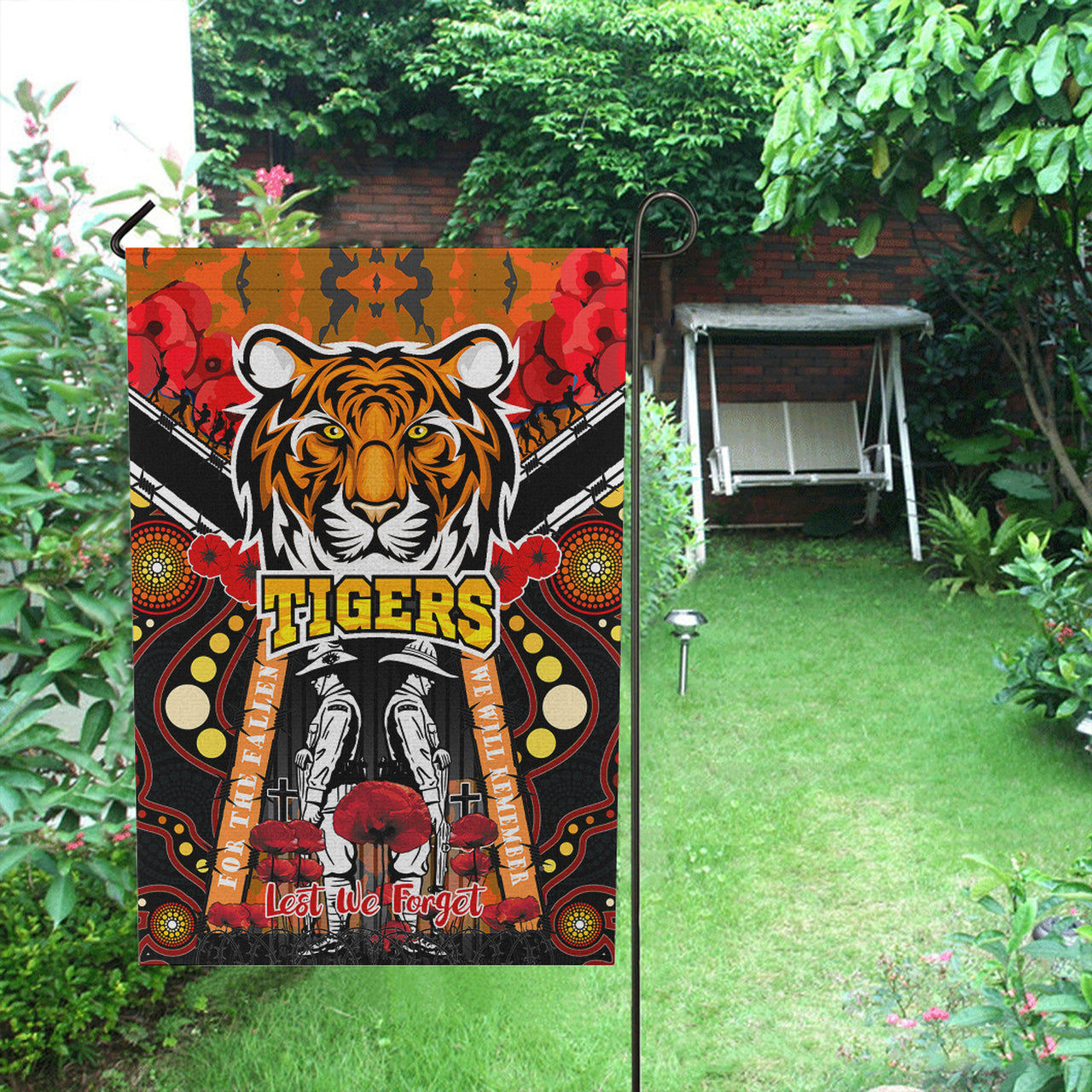 tigers-rugby-anzac-day-watercolour-flag-remembrance-west-tigers-with-poppy-flower