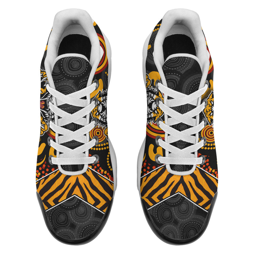 tigers-rugby-cushion-shoes-tiger-rugby-aboriginal-pattern-cushion-running-shoes