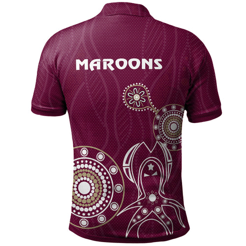 maroons-rugby-polo-shirt-custom-indigenous-maroons-polo-shirt