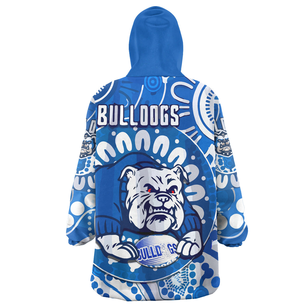 bulldogs-rugby-aboriginal-watercolour-snug-hoodie-indigenous-canterbury-bankstown-bulldogs-with-rugby-ball-oodie-blanket