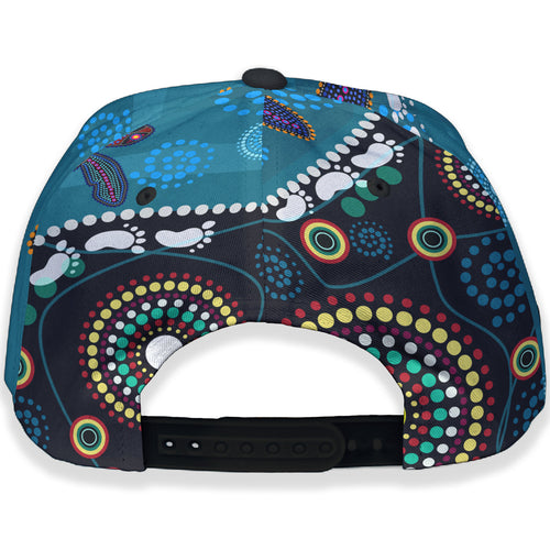 indigenous-all-stars-rugby-cap-dreamtime-turtle-with-aboriginal-and-torres-strait-islanders-flag