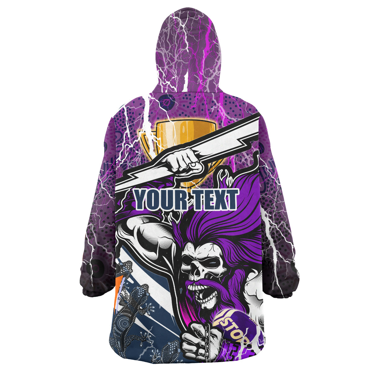 storm-premierships-rugby-snug-hoodie-custom-road-to-final-melbourne-storm-thunder-ghost-aboriginal-culture-oodie-blanket