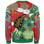 rabbitohs-rugby-watercolour-sweatshirt-naidoc-week-custom-rabbitohs-getting-up-standing-up-showing-up-sweatshirt