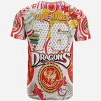 st-george-rugby-t-shirt-custom-st-george-illawarra-dragons-mascot-with-aboriginal-art-personalised-player-and-number-t-shirt