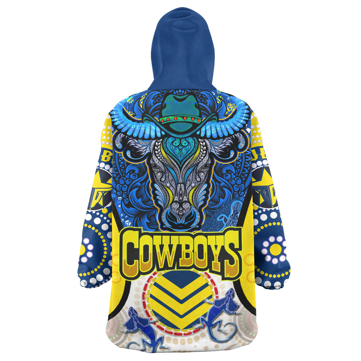 cowboys-rugby-indigenous-snug-hoodie-custom-tribal-cows-with-aboriginal-culture-oodie-blanket